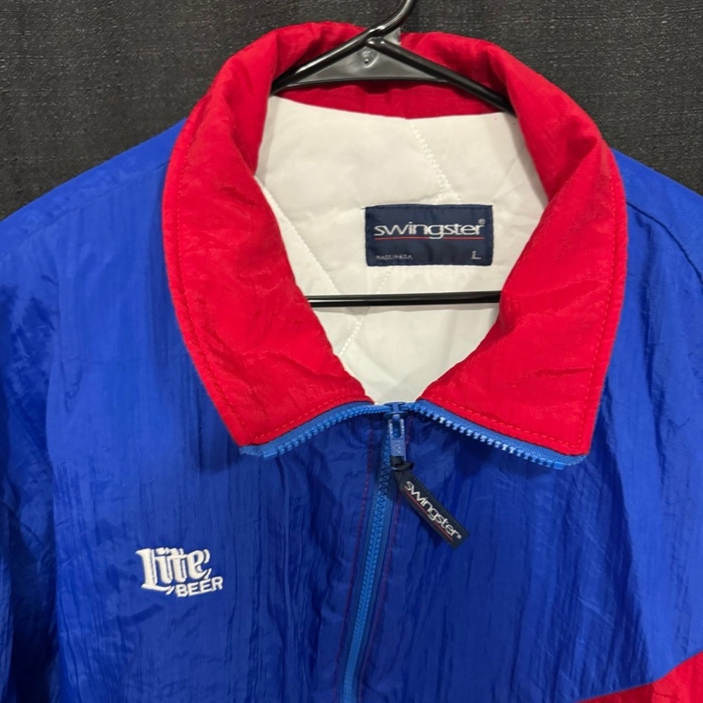 Colorblock Windbreaker Jacket - image 2